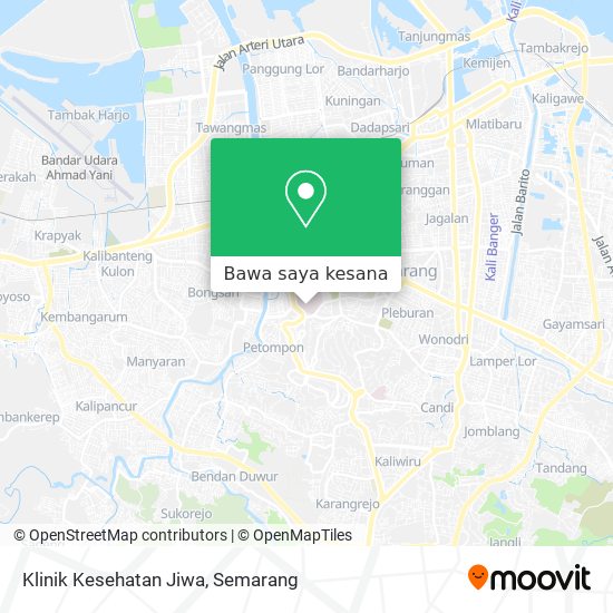Peta Klinik Kesehatan Jiwa