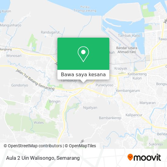 Peta Aula 2 Uin Walisongo