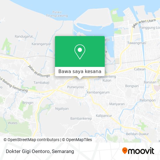 Peta Dokter Gigi Oentoro