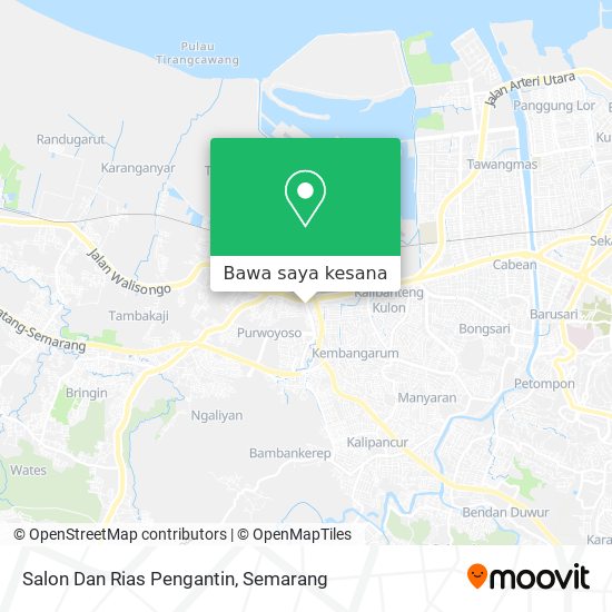 Peta Salon Dan Rias Pengantin