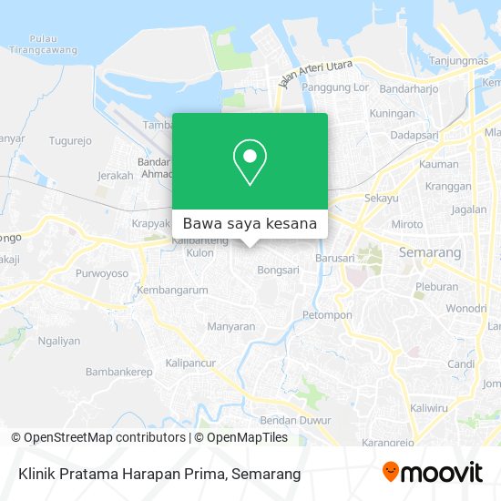 Peta Klinik Pratama Harapan Prima