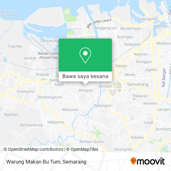 Peta Warung Makan Bu Tum