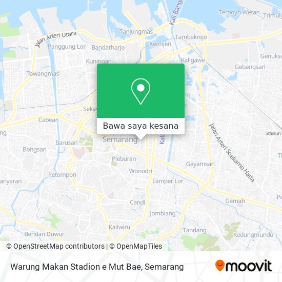 Peta Warung Makan Stadion e Mut Bae