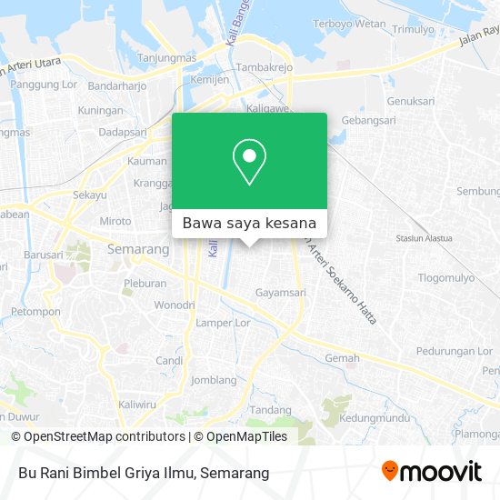 Peta Bu Rani Bimbel Griya Ilmu