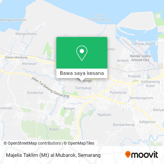 Peta Majelis Taklim (Mt) al Mubarok
