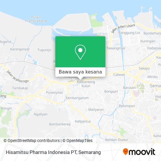Peta Hisamitsu Pharma Indonesia PT