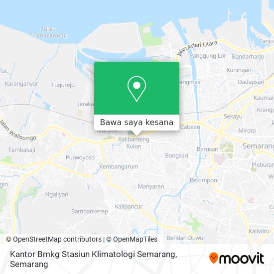 Peta Kantor Bmkg Stasiun Klimatologi Semarang