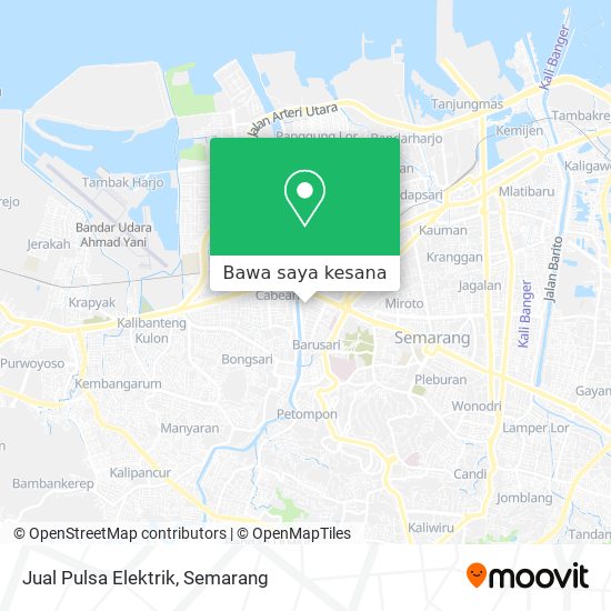 Peta Jual Pulsa Elektrik