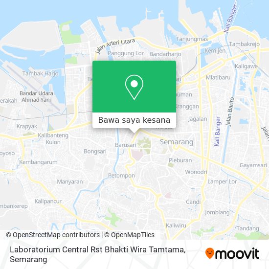 Peta Laboratorium Central Rst Bhakti Wira Tamtama