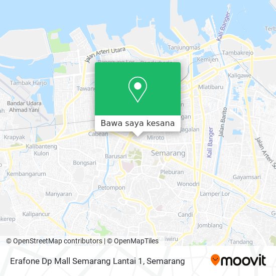 Peta Erafone Dp Mall Semarang Lantai 1
