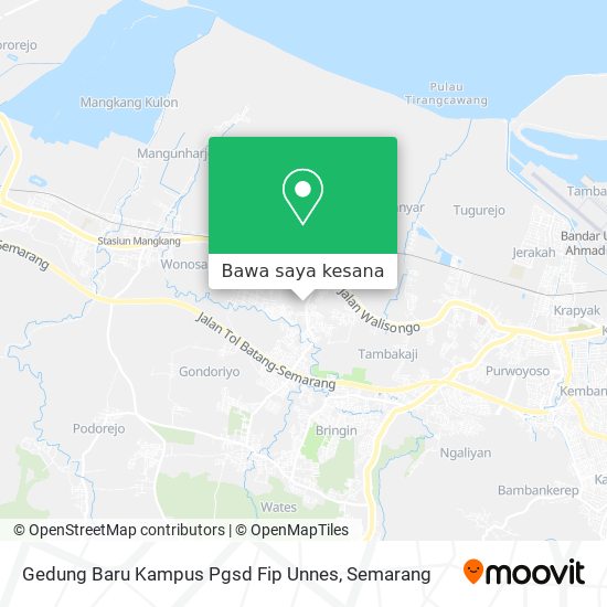 Peta Gedung Baru Kampus Pgsd Fip Unnes