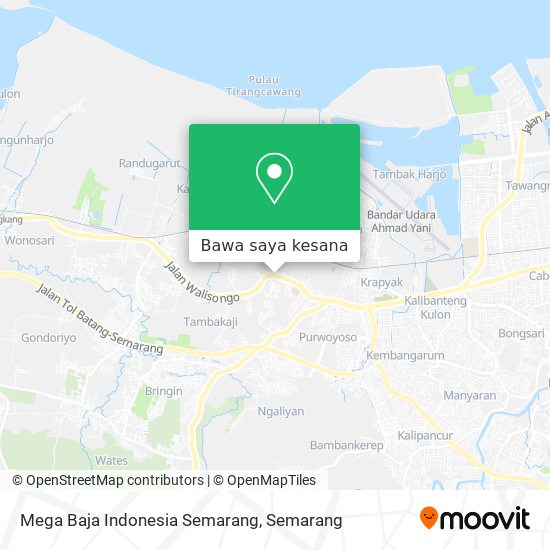 Peta Mega Baja Indonesia Semarang