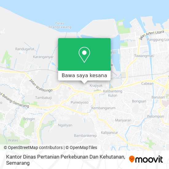 Peta Kantor Dinas Pertanian Perkebunan Dan Kehutanan