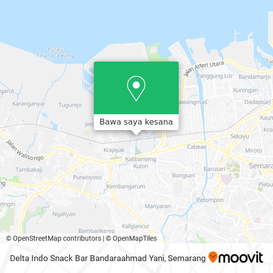 Peta Delta Indo Snack Bar Bandaraahmad Yani