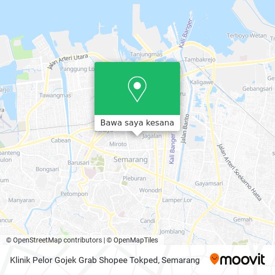 Peta Klinik Pelor Gojek Grab Shopee Tokped