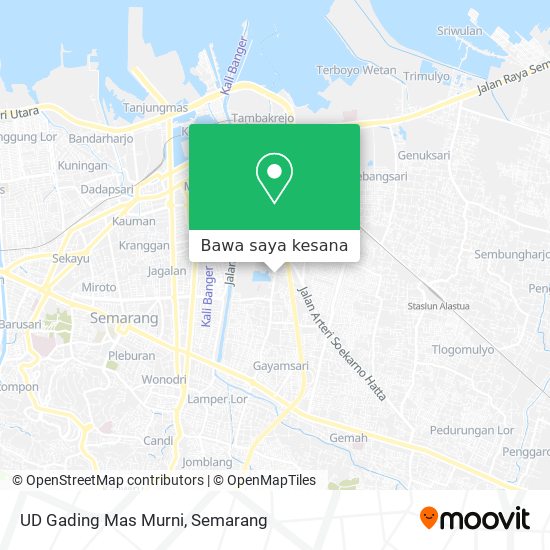 Peta UD Gading Mas Murni
