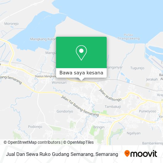 Peta Jual Dan Sewa Ruko Gudang Semarang