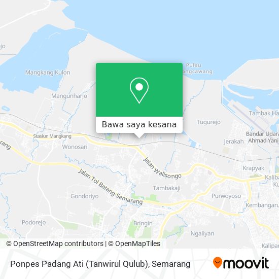 Peta Ponpes Padang Ati (Tanwirul Qulub)
