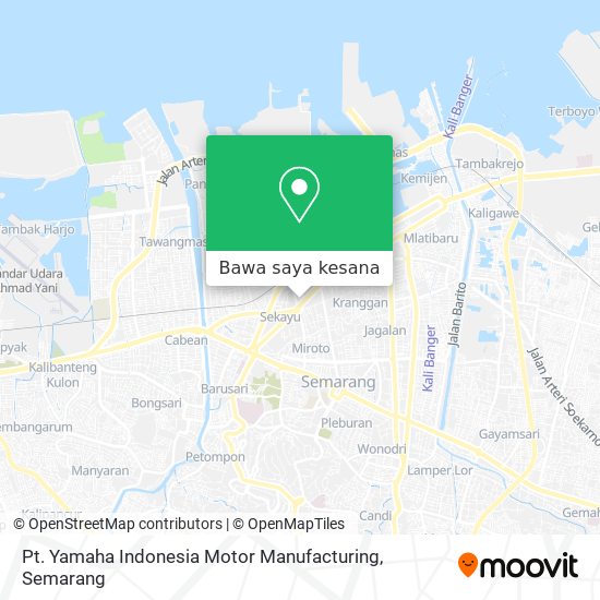 Peta Pt. Yamaha Indonesia Motor Manufacturing