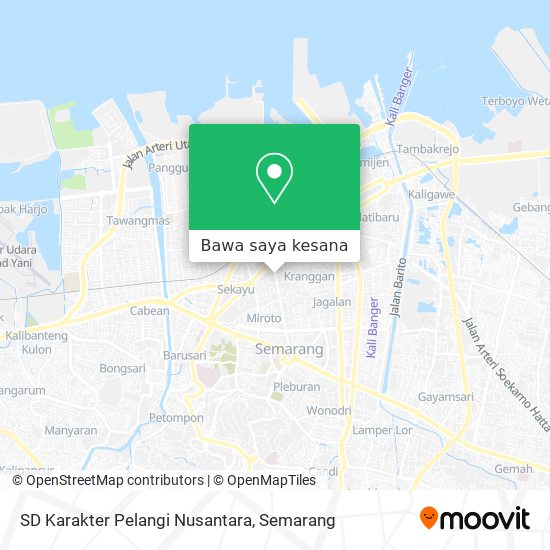 Peta SD Karakter Pelangi Nusantara