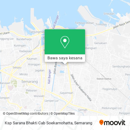 Peta Ksp Sarana Bhakti Cab Soekarnohatta
