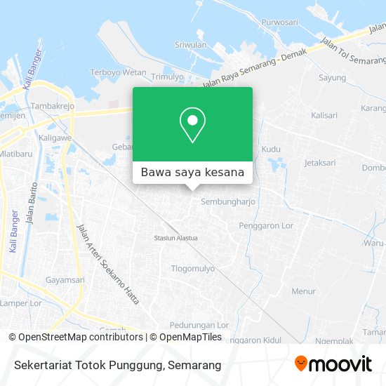 Peta Sekertariat Totok Punggung