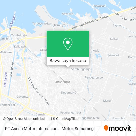 Peta PT Asean Motor Internasional Motor