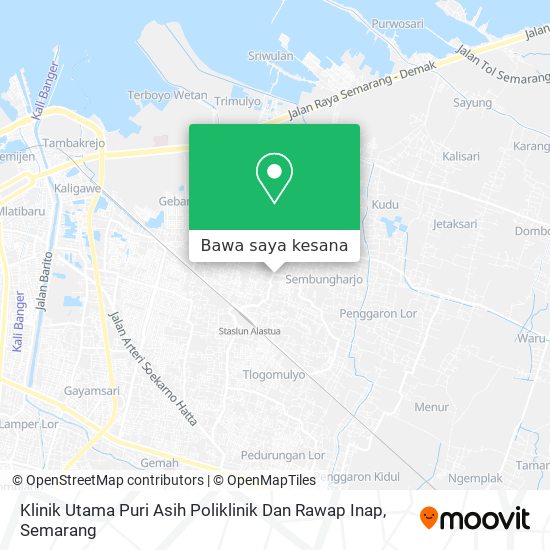 Peta Klinik Utama Puri Asih Poliklinik Dan Rawap Inap