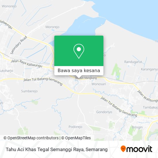 Peta Tahu Aci Khas Tegal Semanggi Raya