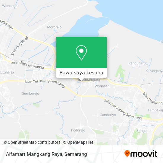 Peta Alfamart Mangkang Raya