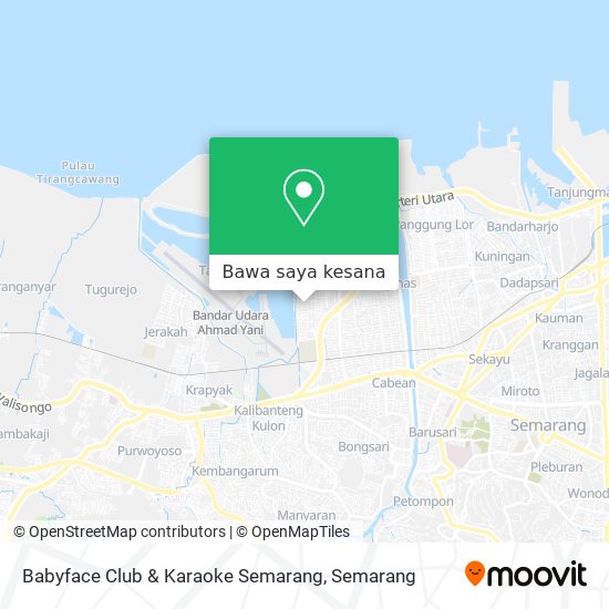 Peta Babyface Club & Karaoke Semarang