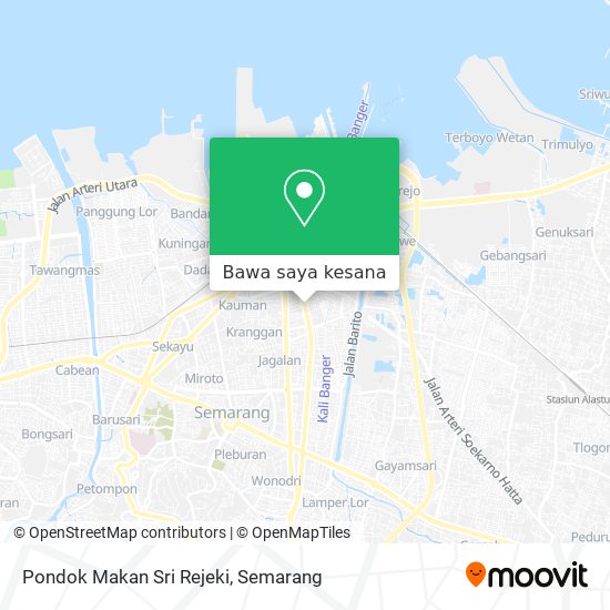 Peta Pondok Makan Sri Rejeki