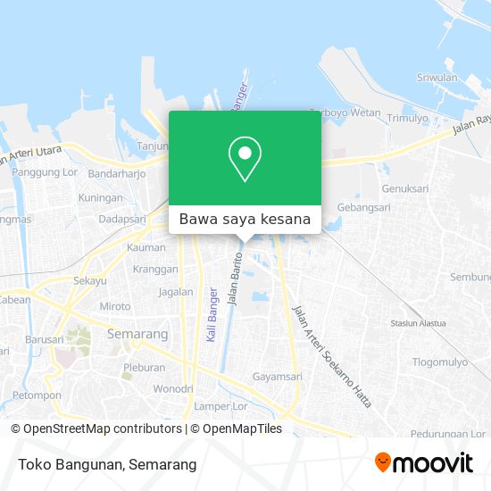 Peta Toko Bangunan