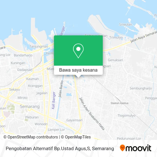Peta Pengobatan Alternatif Bp.Ustad Agus,S