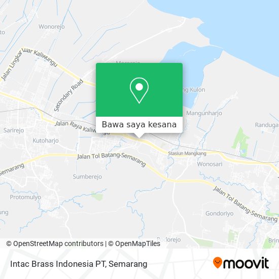 Peta Intac Brass Indonesia PT