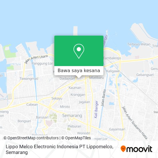 Peta Lippo Melco Electronic Indonesia PT Lippomelco