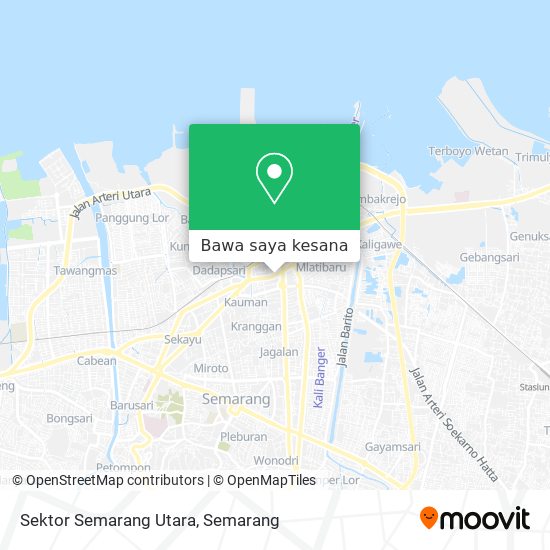 Peta Sektor Semarang Utara
