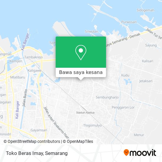 Peta Toko Beras Imay