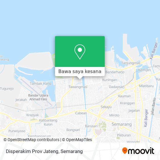 Peta Disperakim Prov Jateng