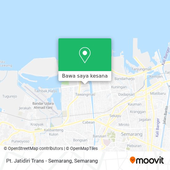 Peta Pt. Jatidiri Trans - Semarang