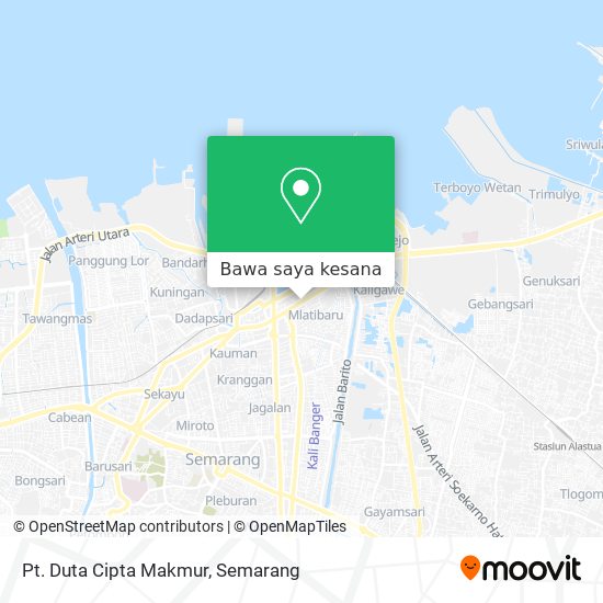 Peta Pt. Duta Cipta Makmur