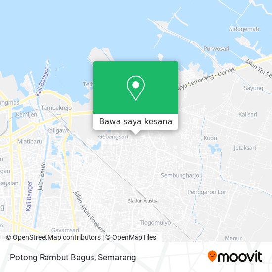 Peta Potong Rambut Bagus