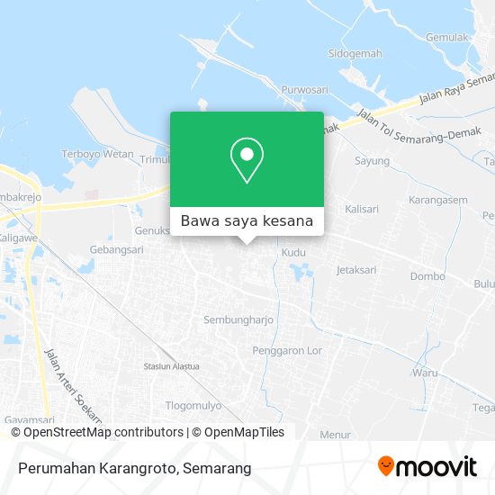 Peta Perumahan Karangroto