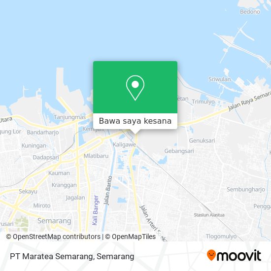 Peta PT Maratea Semarang