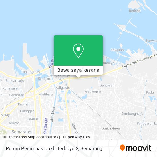 Peta Perum Perumnas Upkb Terboyo S