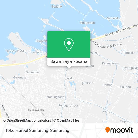 Peta Toko Herbal Semarang