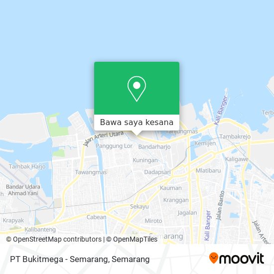 Peta PT Bukitmega - Semarang