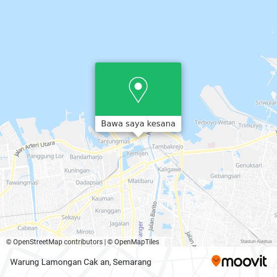 Peta Warung Lamongan Cak an