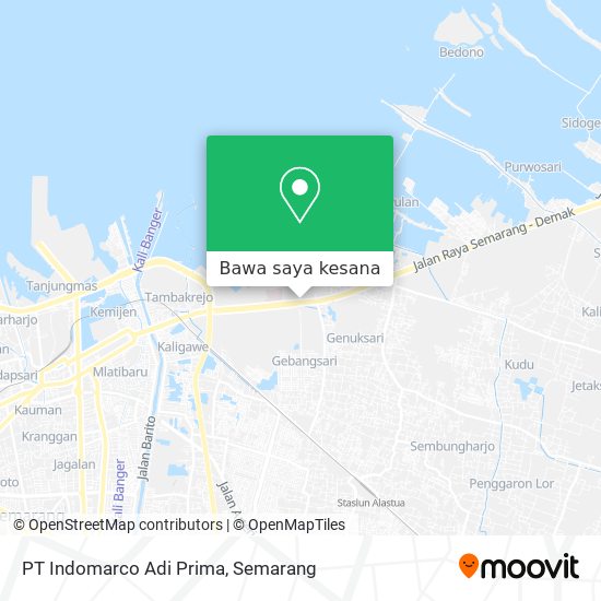 Peta PT Indomarco Adi Prima
