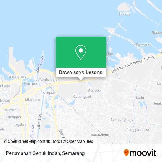 Peta Perumahan Genuk Indah